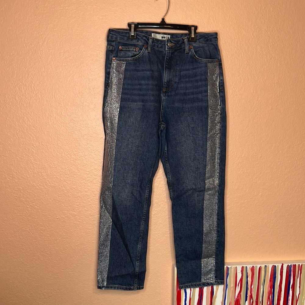 TopShop denim sparklers 🧨